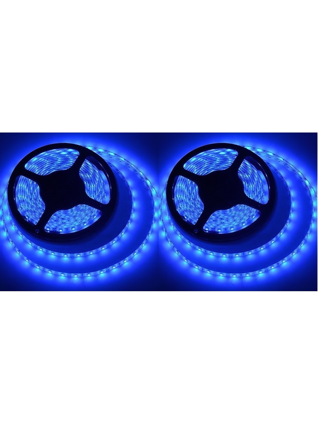 

SPARK WORLD Blue 2 Pieces Rice Shaped LED String Lights Rope