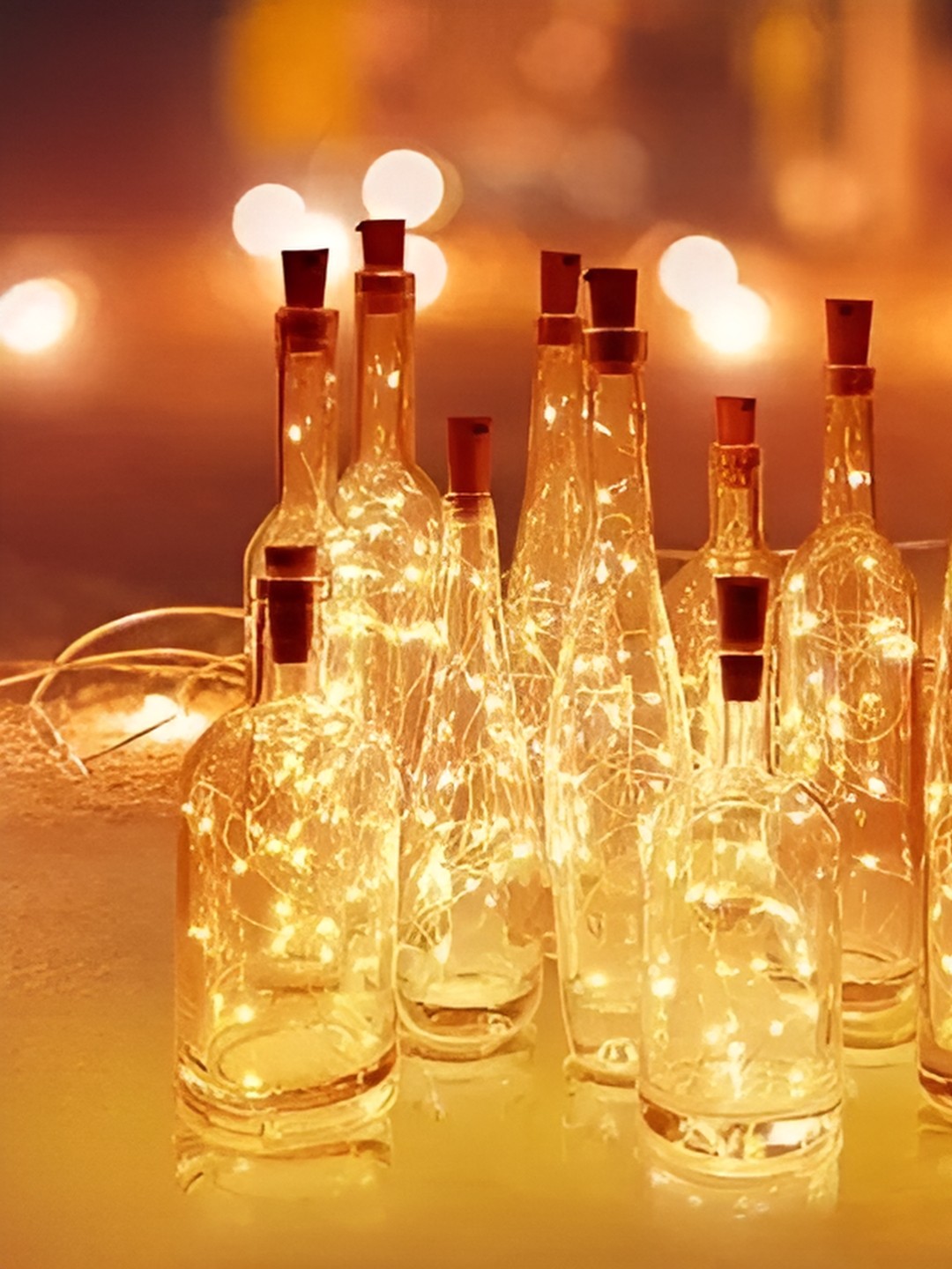 

SPARK WORLD Yellow Cylindrical Shape String Lights