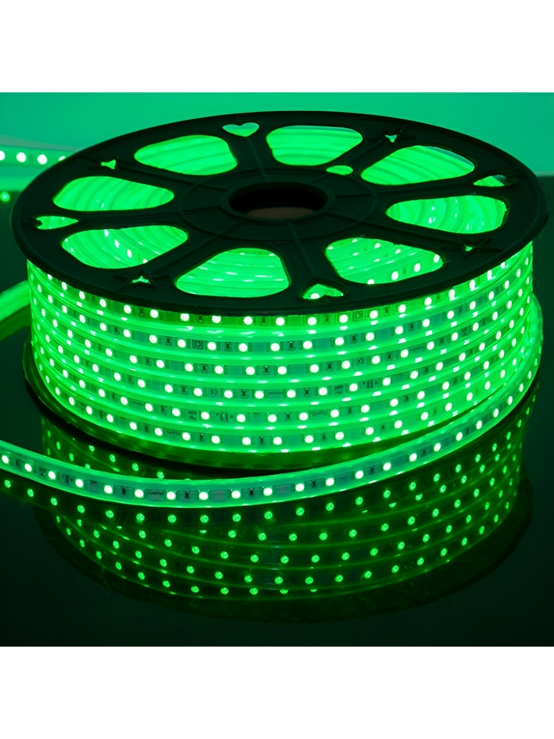 

ENORMITY Green Rice Shape Rope String Lights