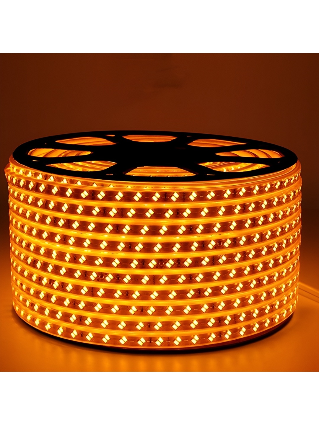 

ENORMITY Orange & White Rice Shape String Lights