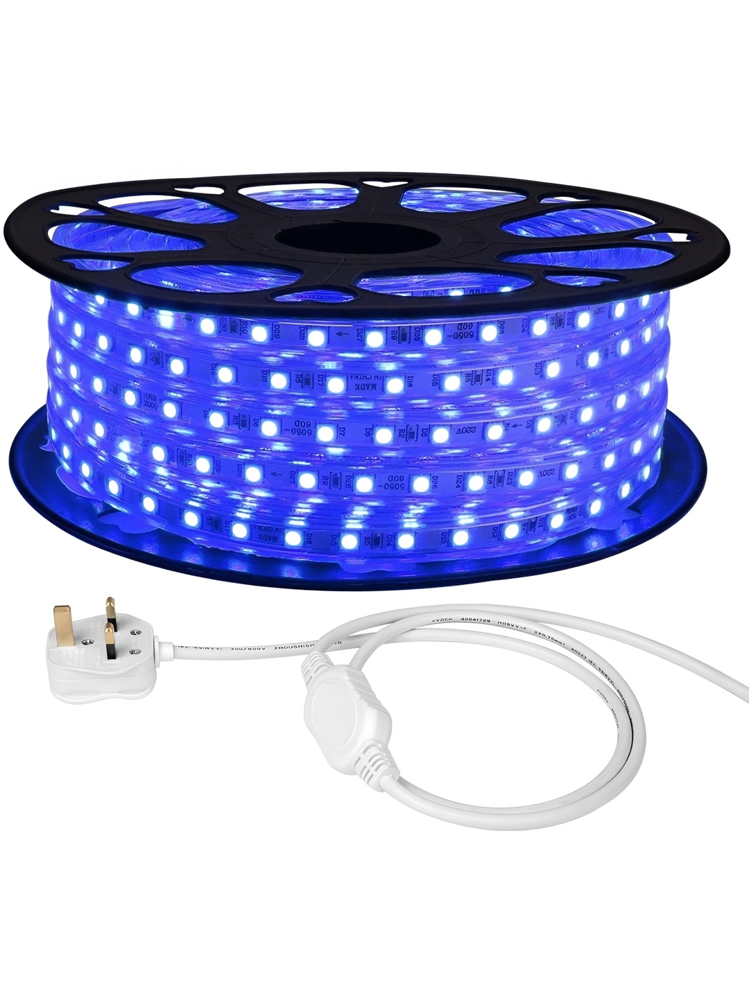 

ENORMITY Blue Rice Shape String Lights