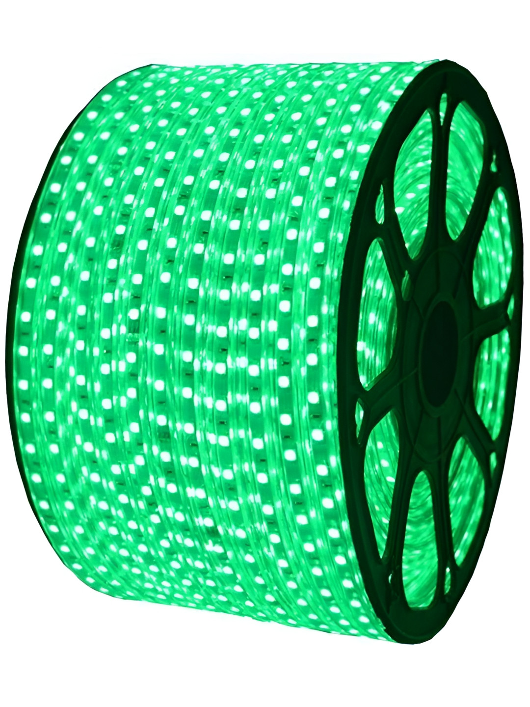 

ENORMITY White & Green Rice Shape String Lights