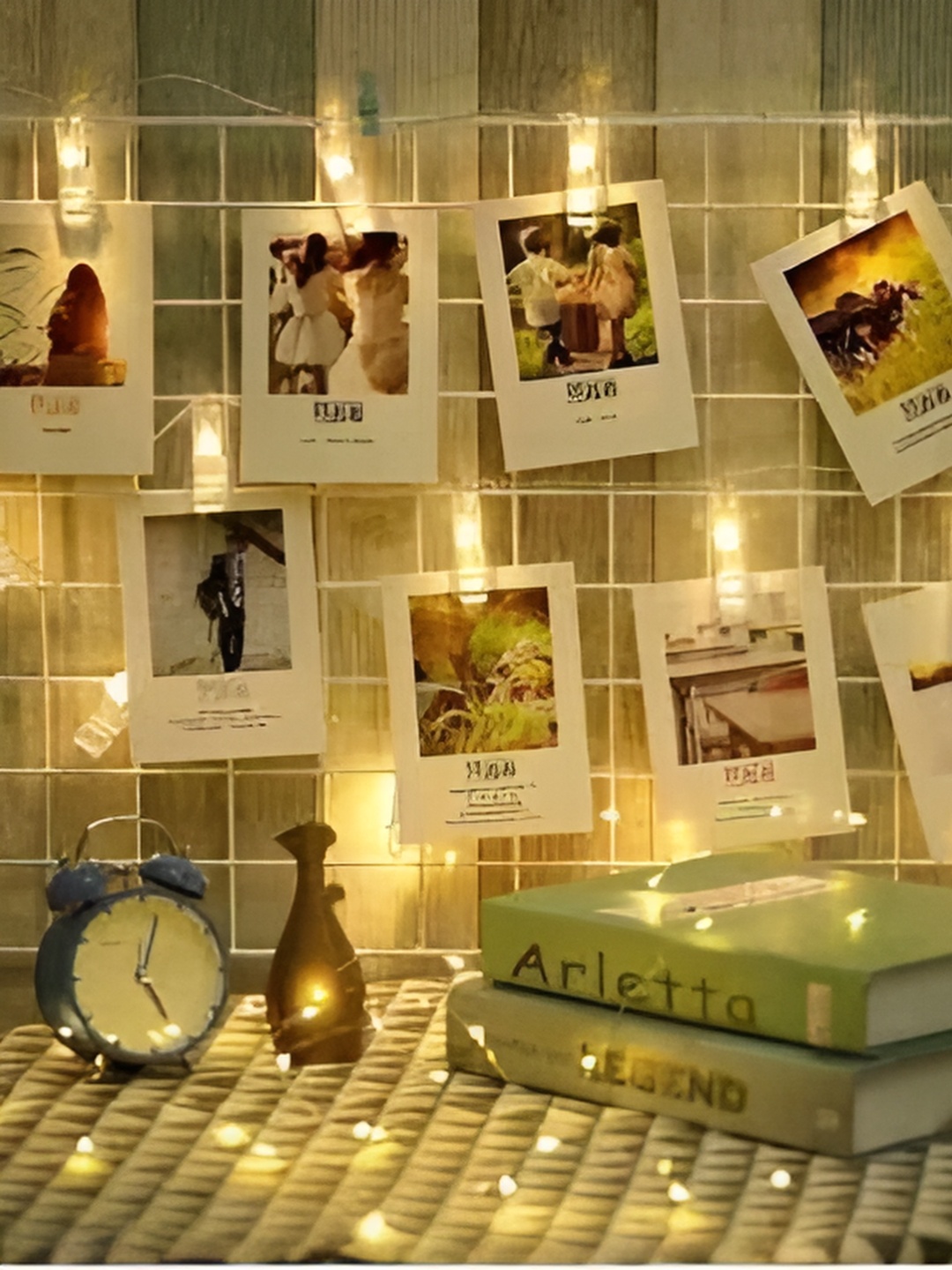 

ENORMITY Yellow Photo Clip Shape String Lights