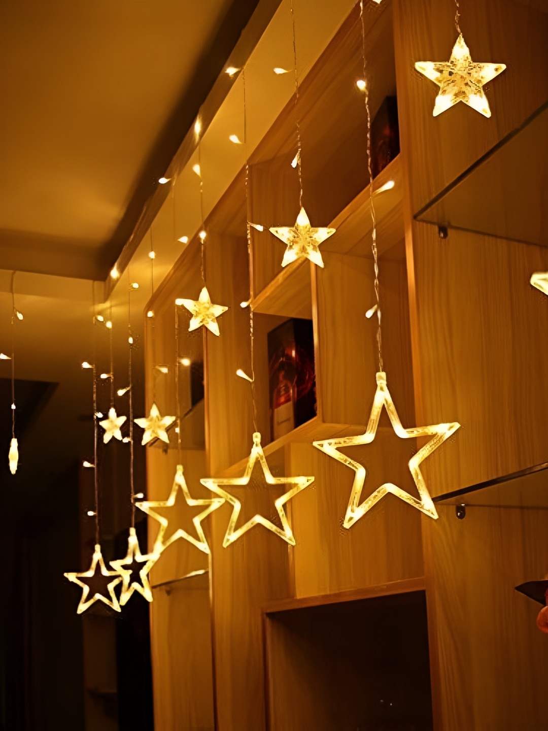 

ENORMITY Yellow Star Shape String Light