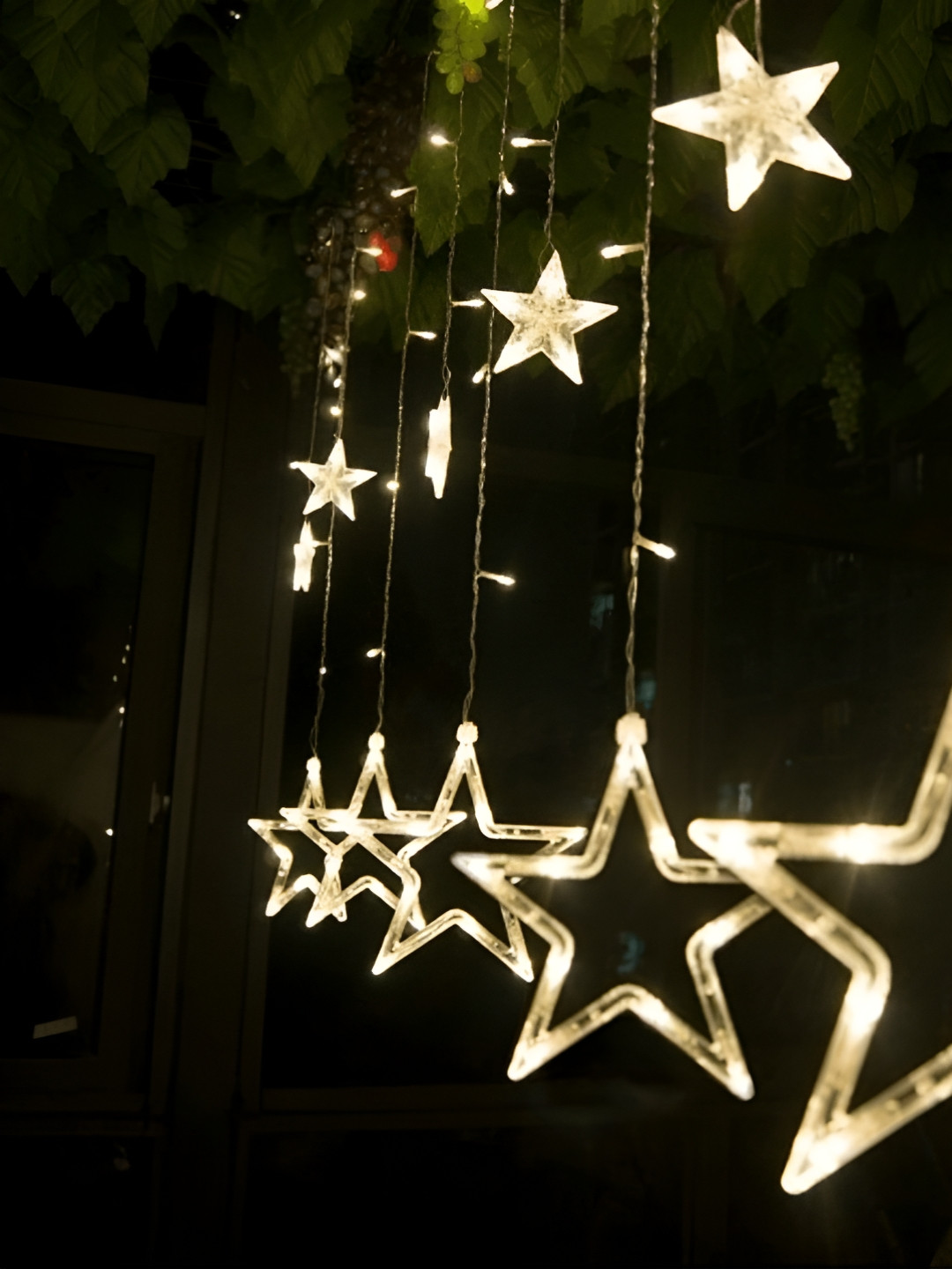 

ENORMITY Gold Toned Star Shape String Lights