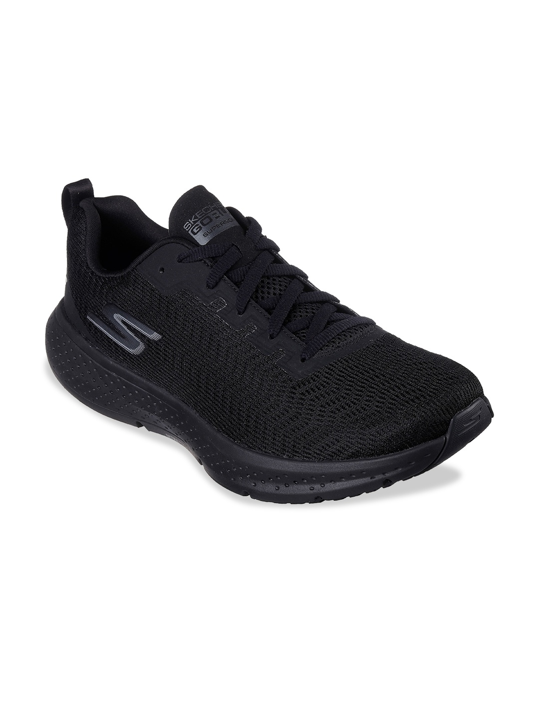 

Skechers Men Go Run Supersonic Lace Up Shoes, Black