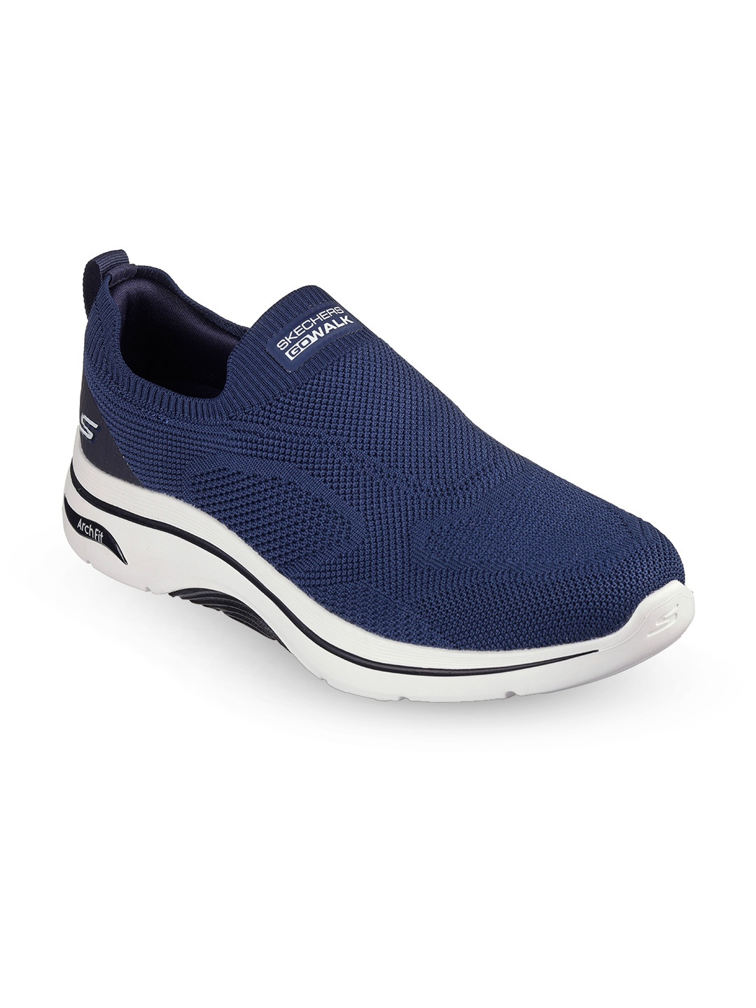 

Skechers Go Walk Arch Fit 2.0 - Knitte Mesh Non-Marking Walking Shoes, Navy blue