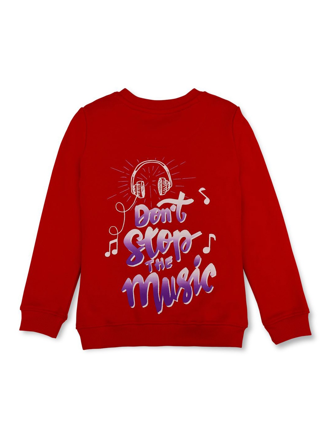 

Gini and Jony Girls Printed Sweatshirt, Red