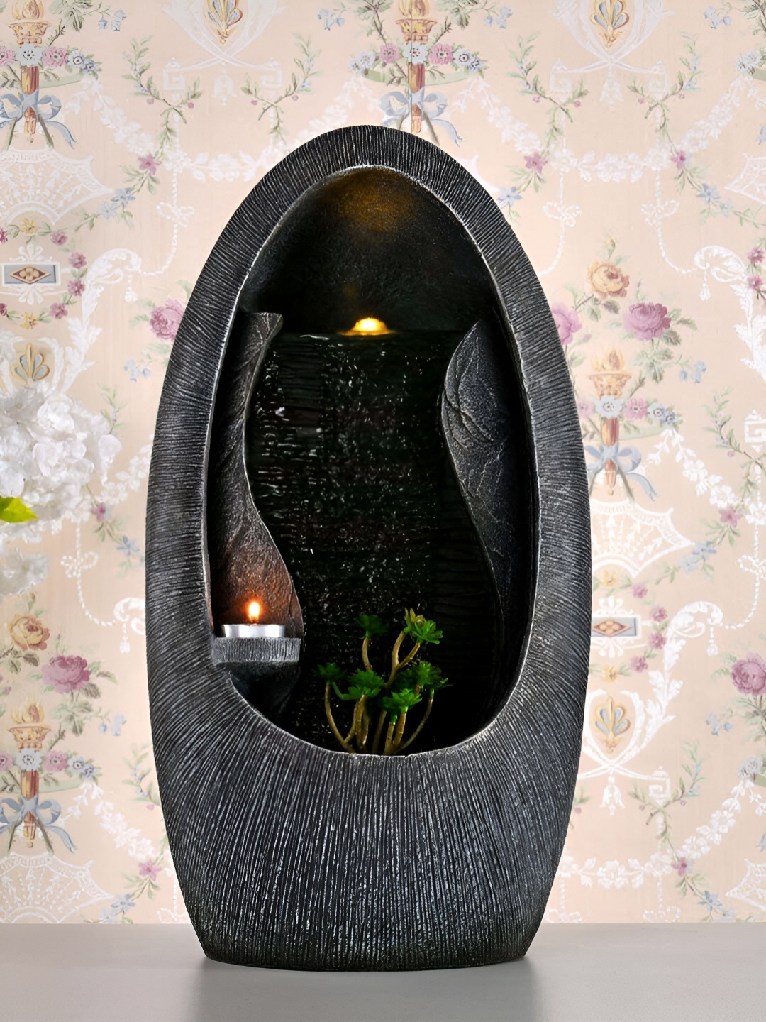 

Athome by Nilkamal Grey Textured Water Fountain