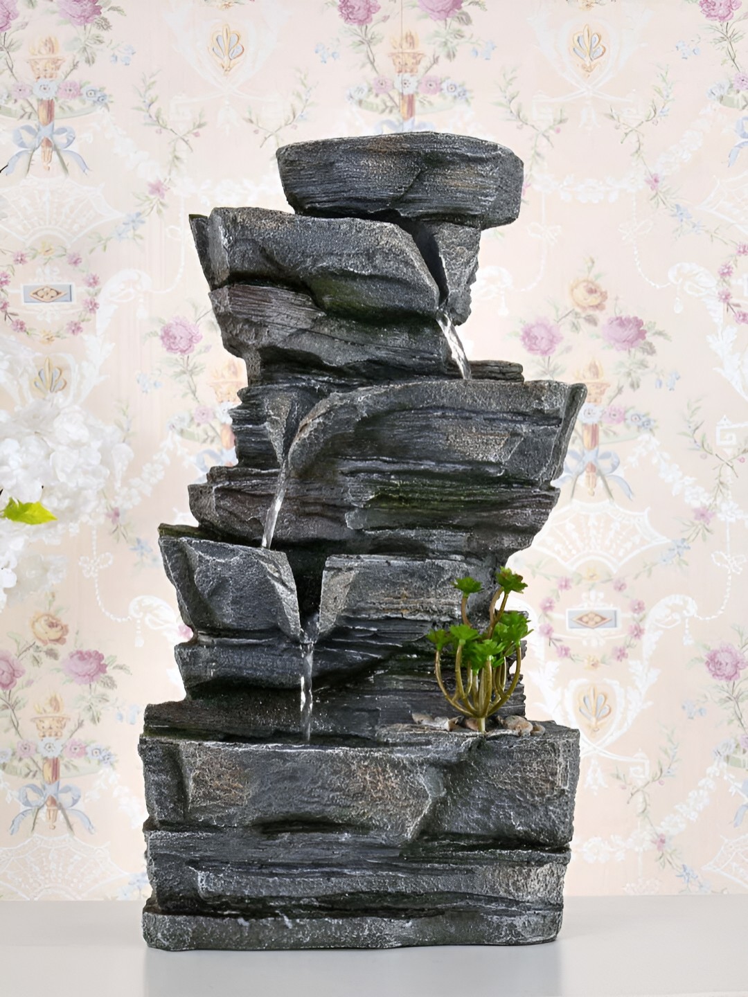 

Athome by Nilkamal Grey Textured Water Fountains