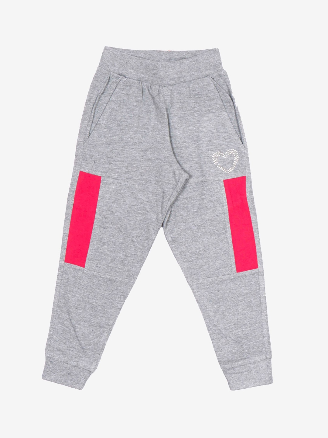 

DYCA Girls Mid Rise Joggers, Grey