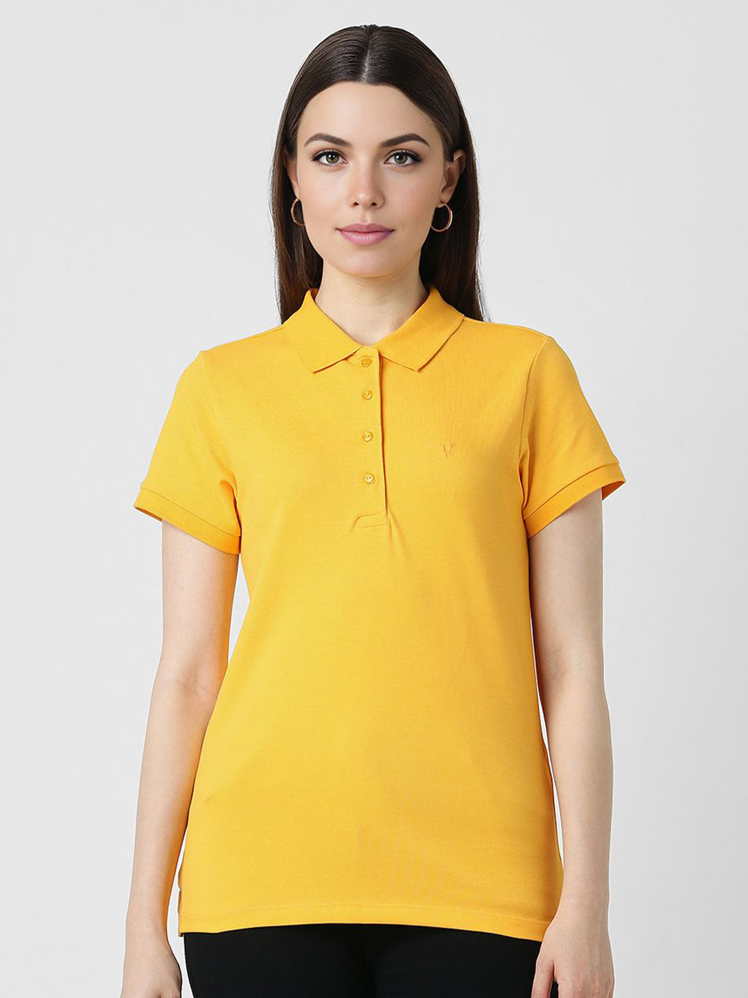 

Van Heusen Woman Shirt Style Top, Yellow