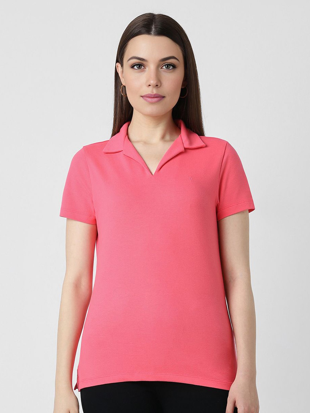 

Van Heusen Woman Shirt Style Top, Pink