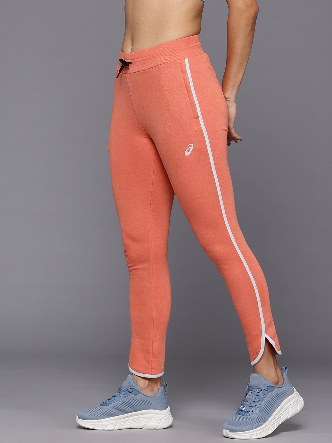 

ASICS Women Tapered Fit Training Track Pants, Orange
