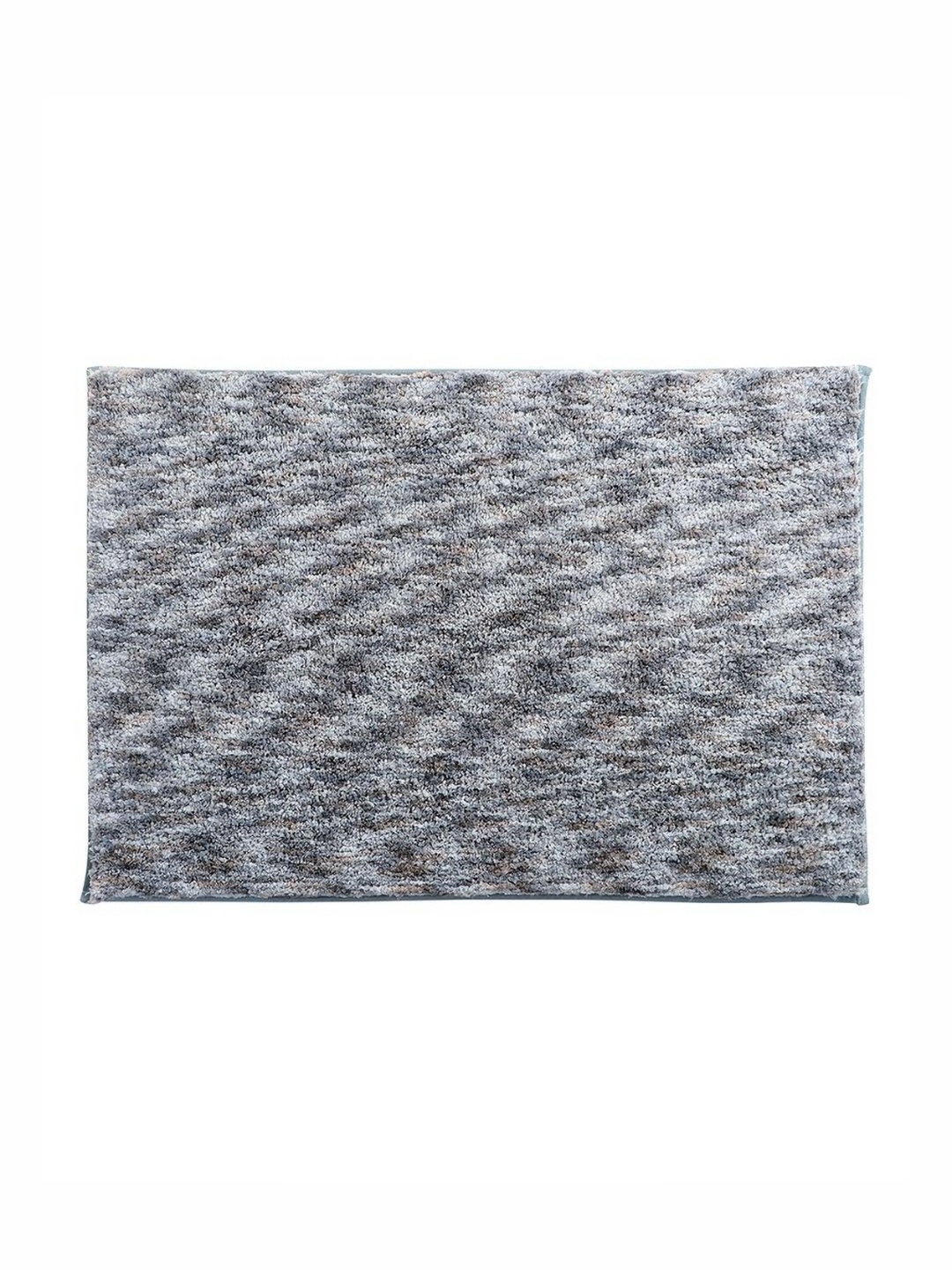 

Pano Grey & Black Printed 2000 GSM Anti-Skid Bath Rug