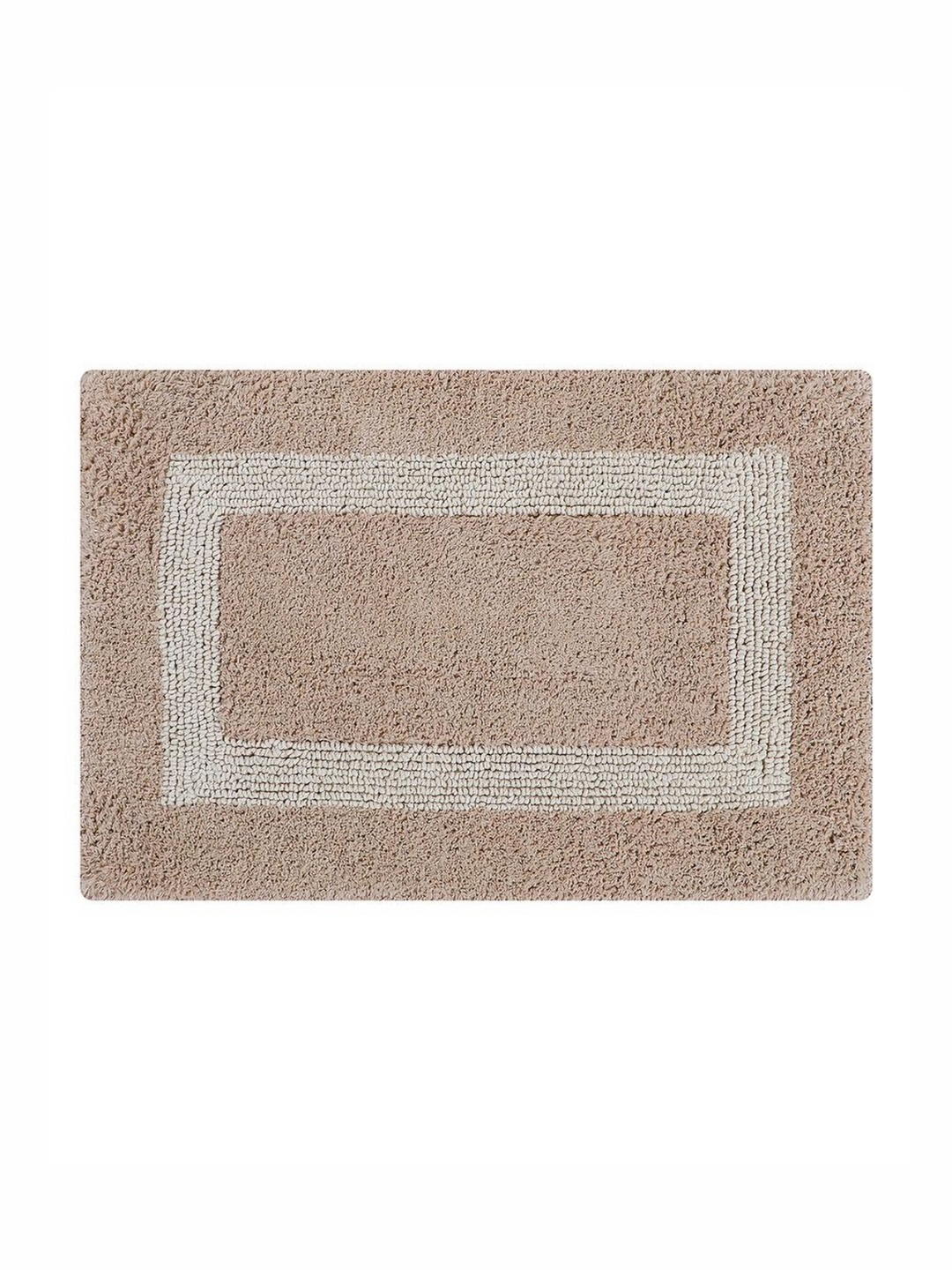 

Pano Beige 2400 GSM Rectangular Anti-Skid Bath Rugs