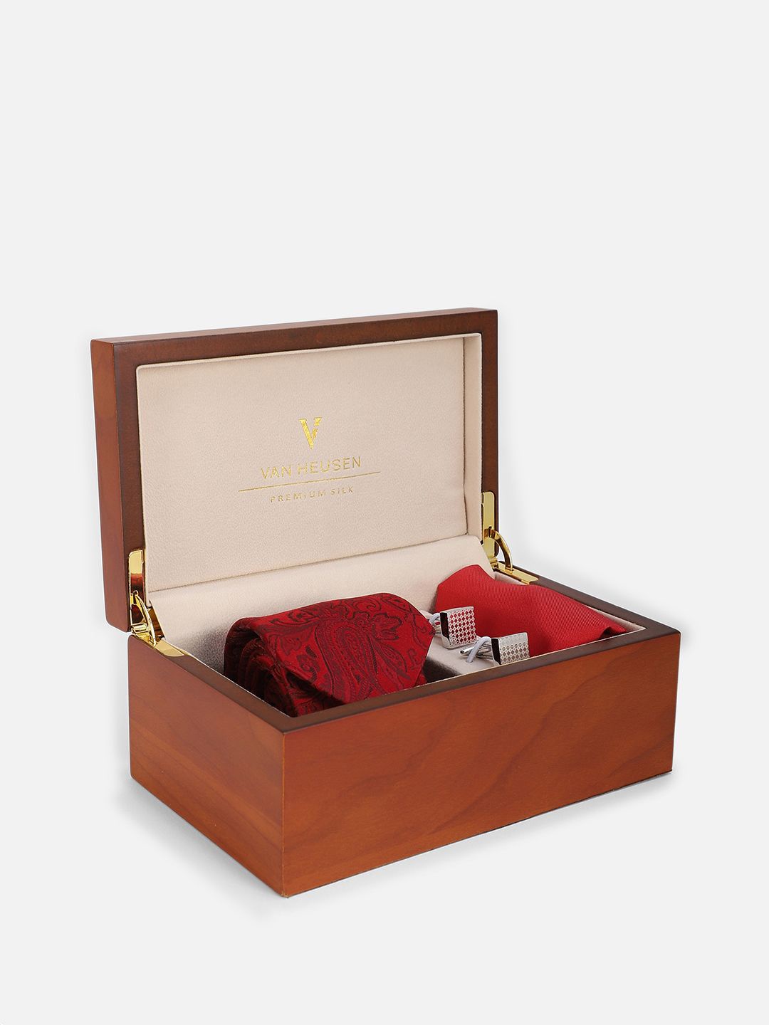 

Van Heusen Men Accessory Gift Set of, Red