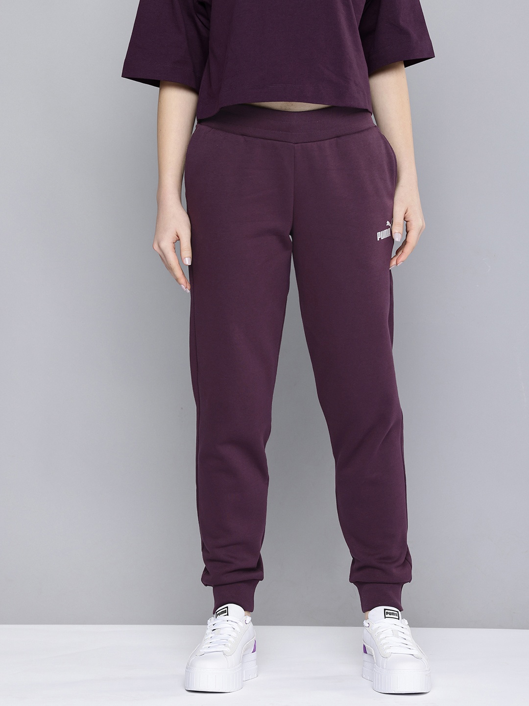 

Puma Women Metallic Regular Fit Track Pants, Purple