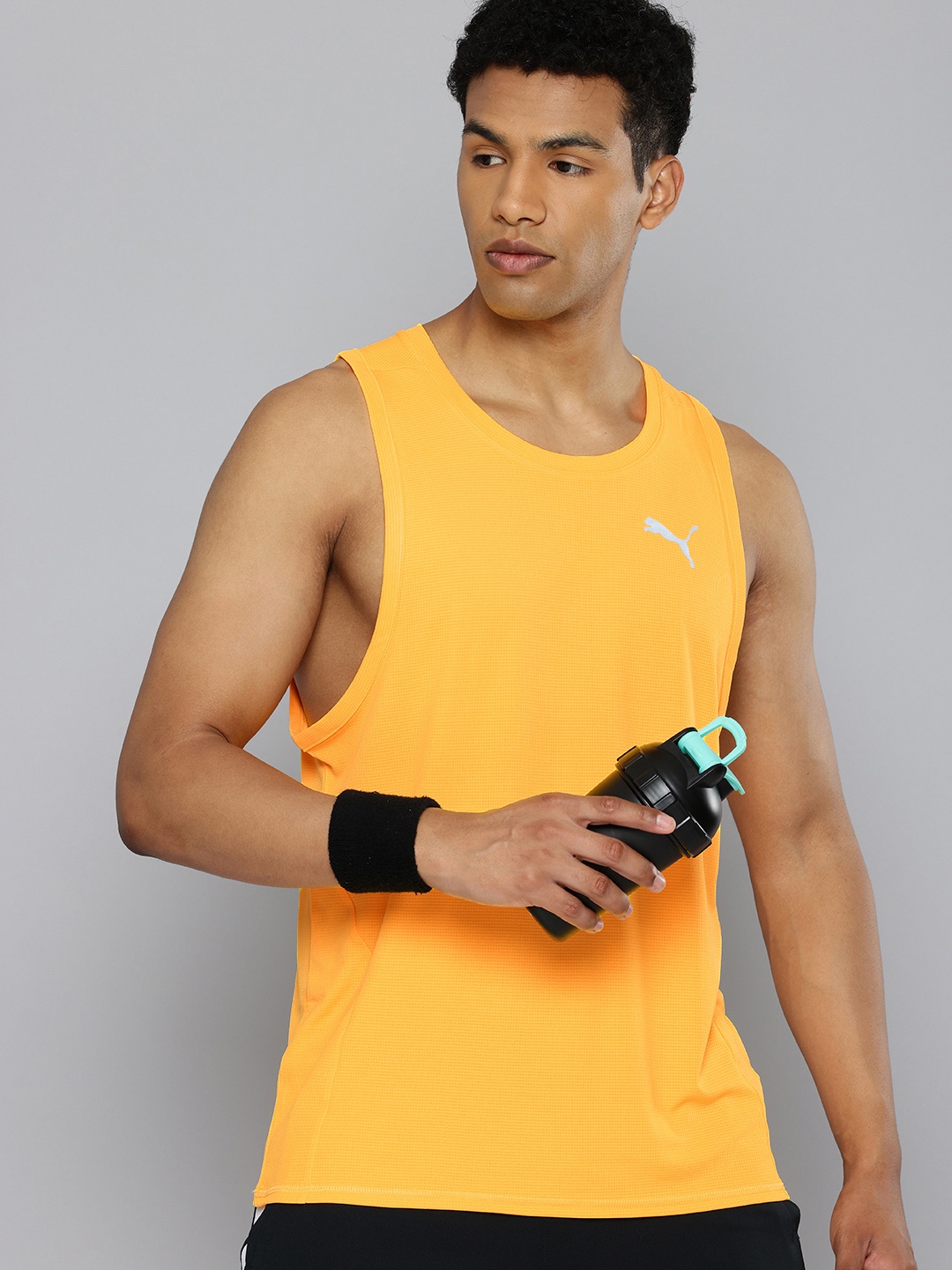 

Puma Run Favorite dryCELL Running Tank T-shirt, Orange