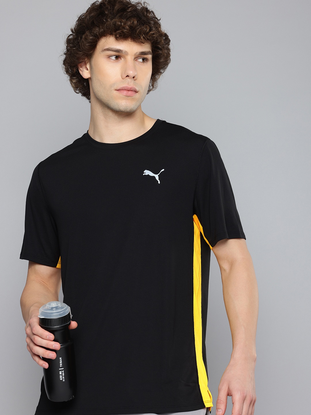 

Puma RUN FAVORITE dryCELL Running T-shirt, Black