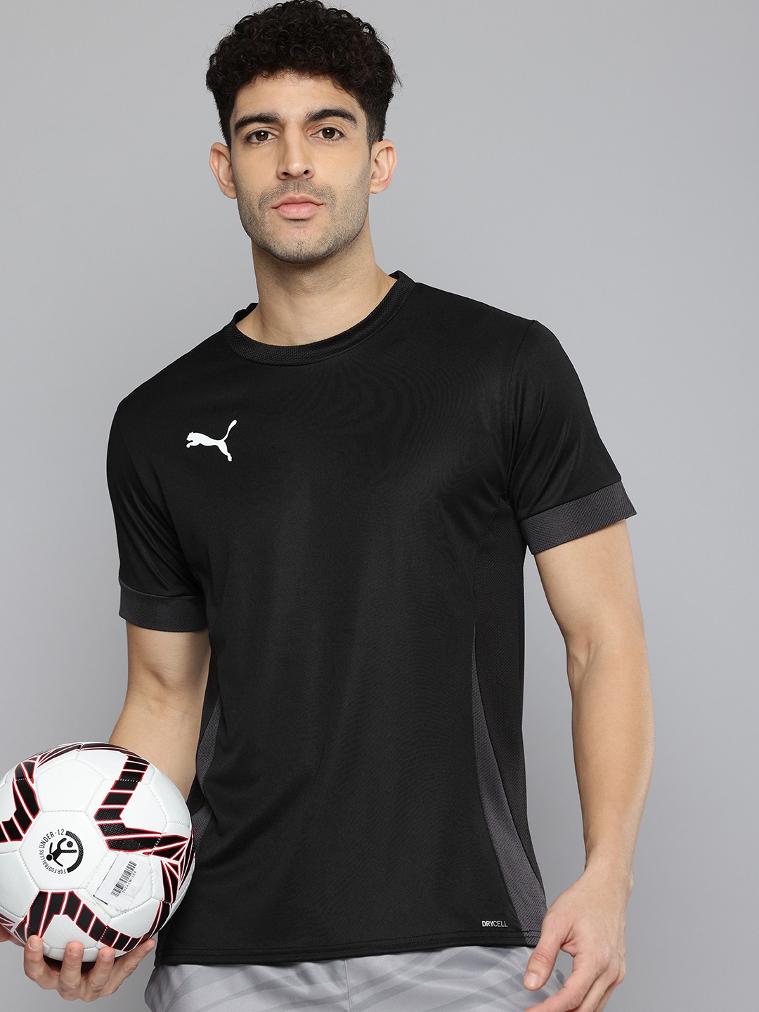 

Puma teamGOAL Matchday Football dryCELL Jersey T-shirt, Black
