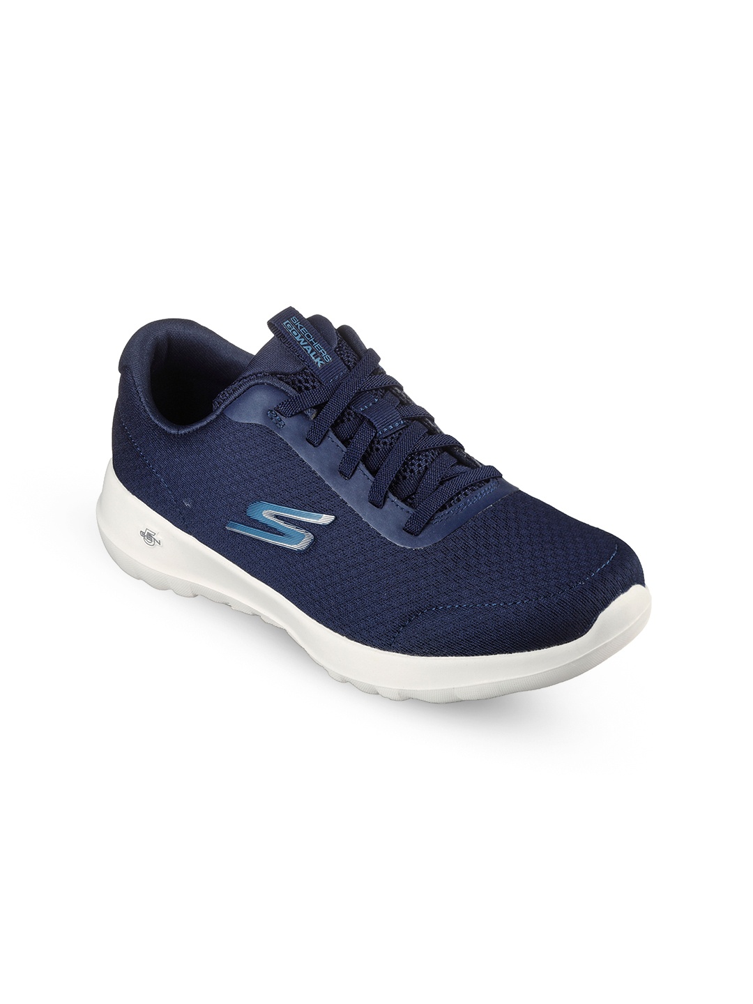 

Skechers Go Walk Joy - Ecstatic Women Textile Walking Non-Marking Shoes, Navy blue