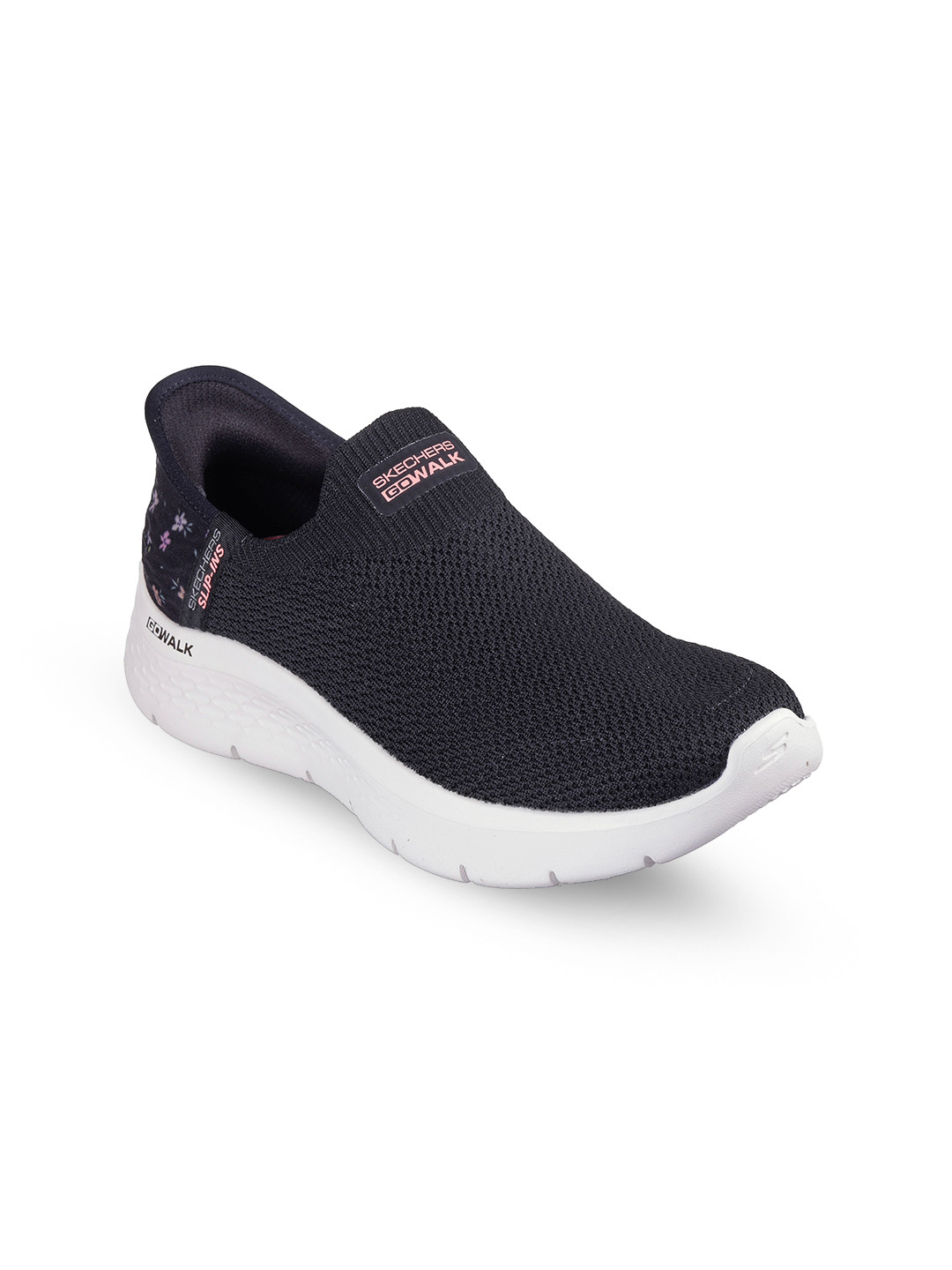 

Skechers Womens GO WALK FLEX - SUNSET ROSE Walking Shoes, Black