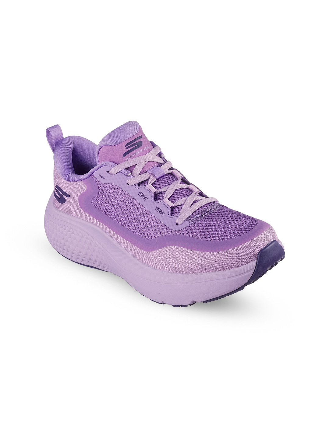 

Skechers GO RUN SUPERSONIC MAX Women Running Shoes, Lavender