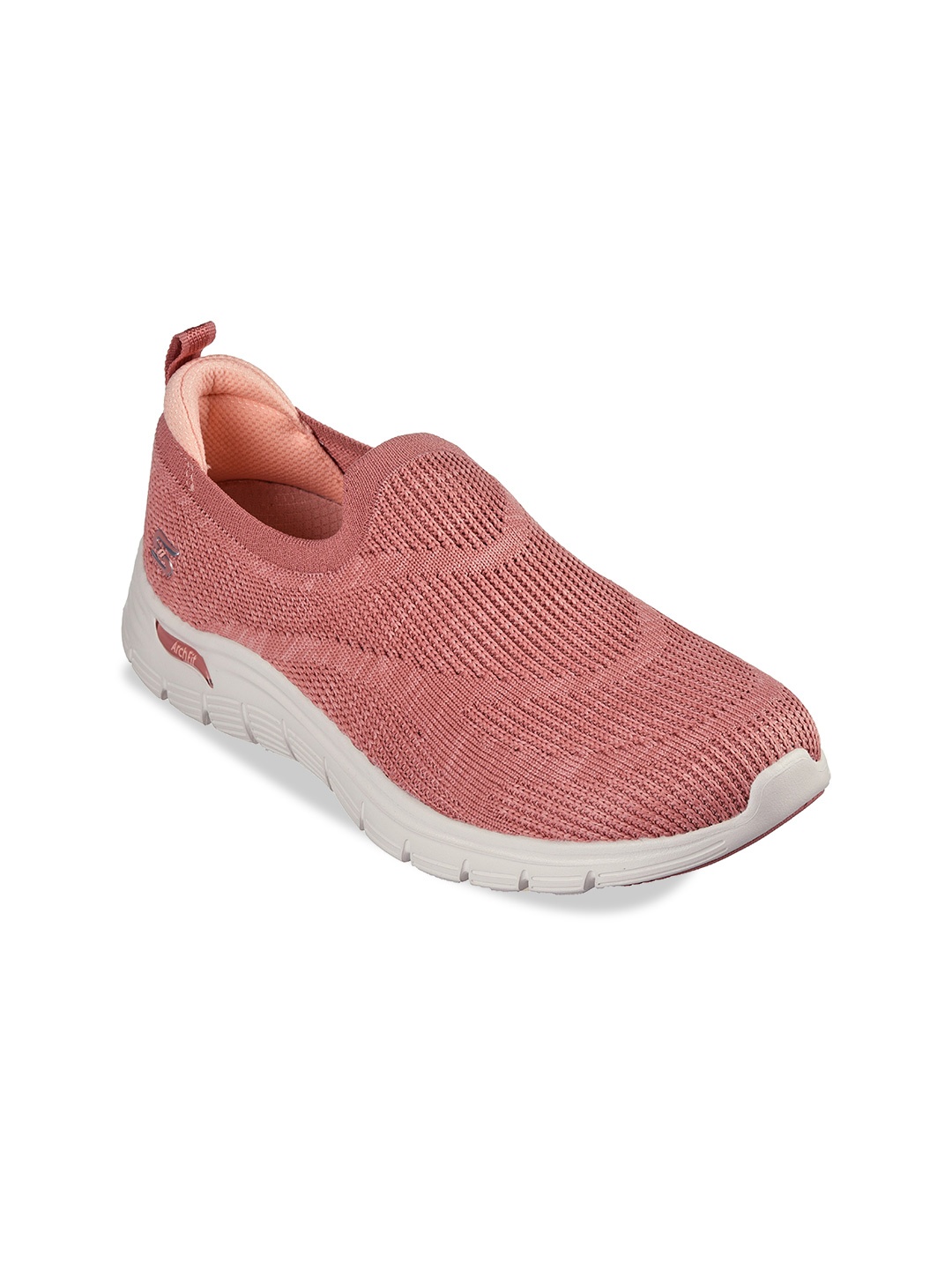 

Skechers Arch Fit Vista-in Spriration Women Non-Marking Walking Shoes, Rose