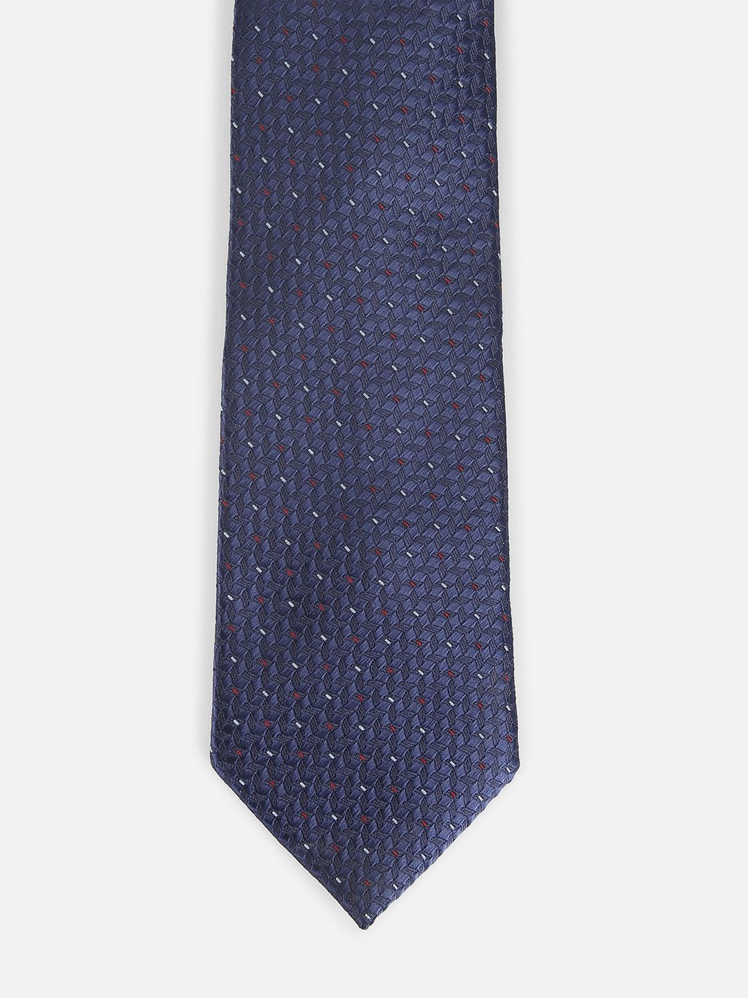 

Van Heusen Men Printed Broad Tie, Navy blue