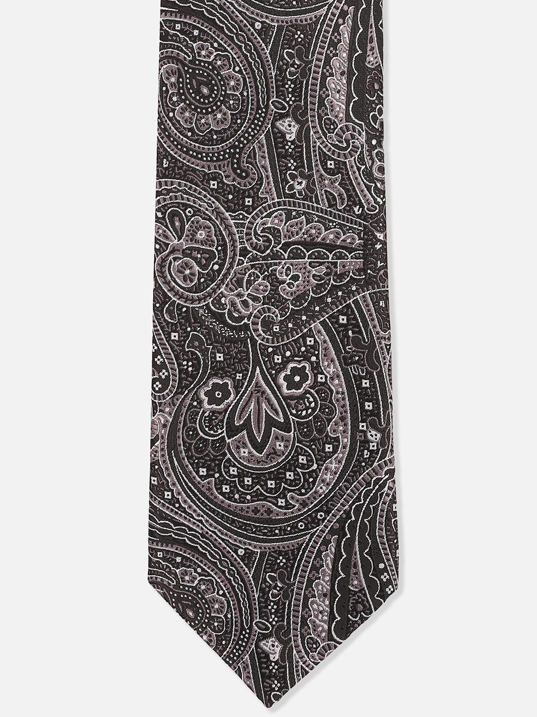 

Van Heusen Men Embroidered Broad Tie, Brown