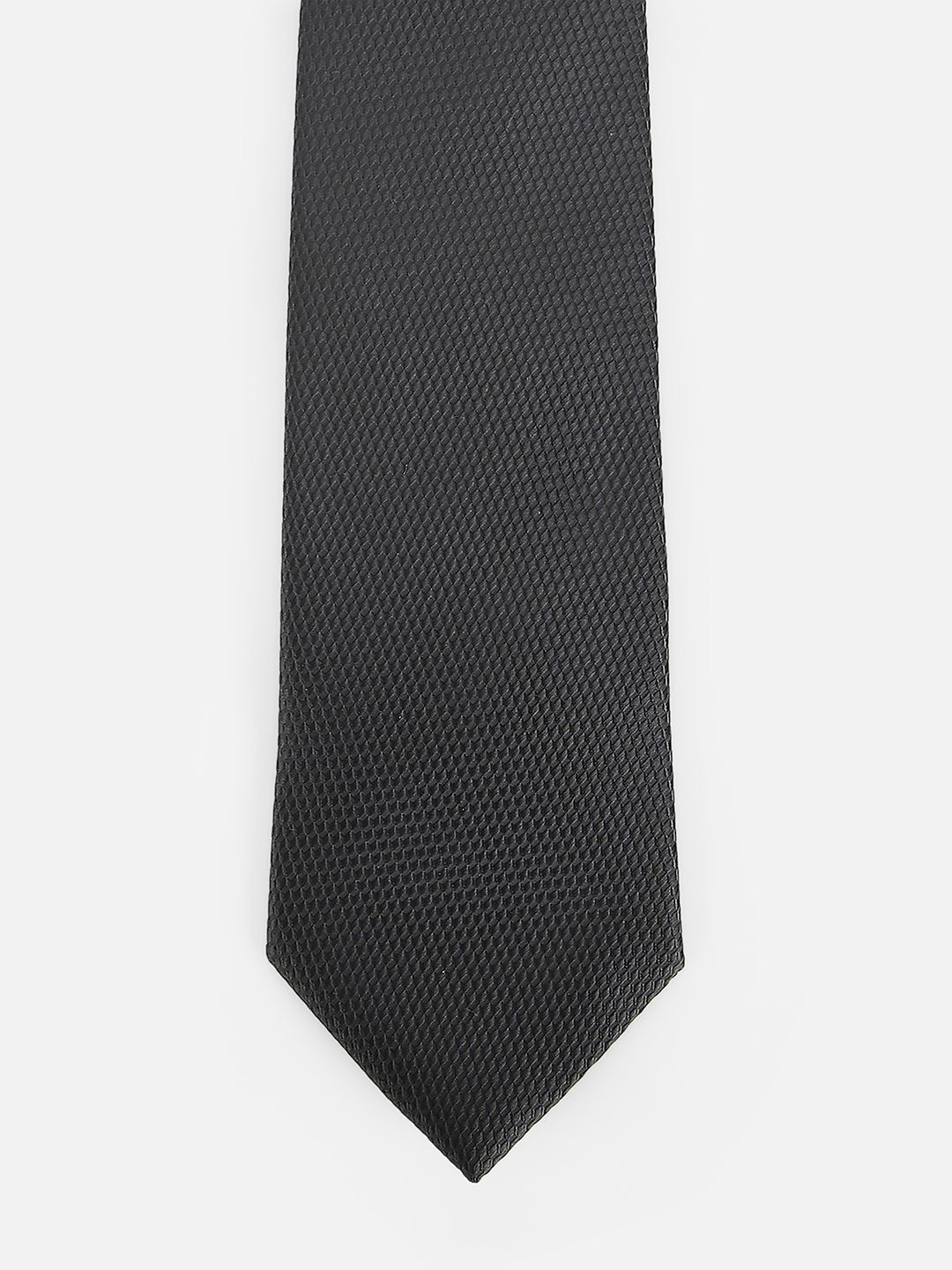 

Van Heusen Men Embroidered Broad Tie, Grey