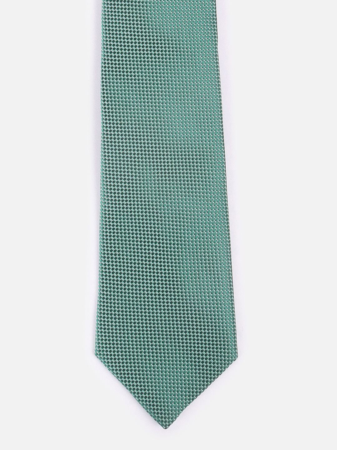 

Van Heusen Men Embroidered Formal Tie, Green