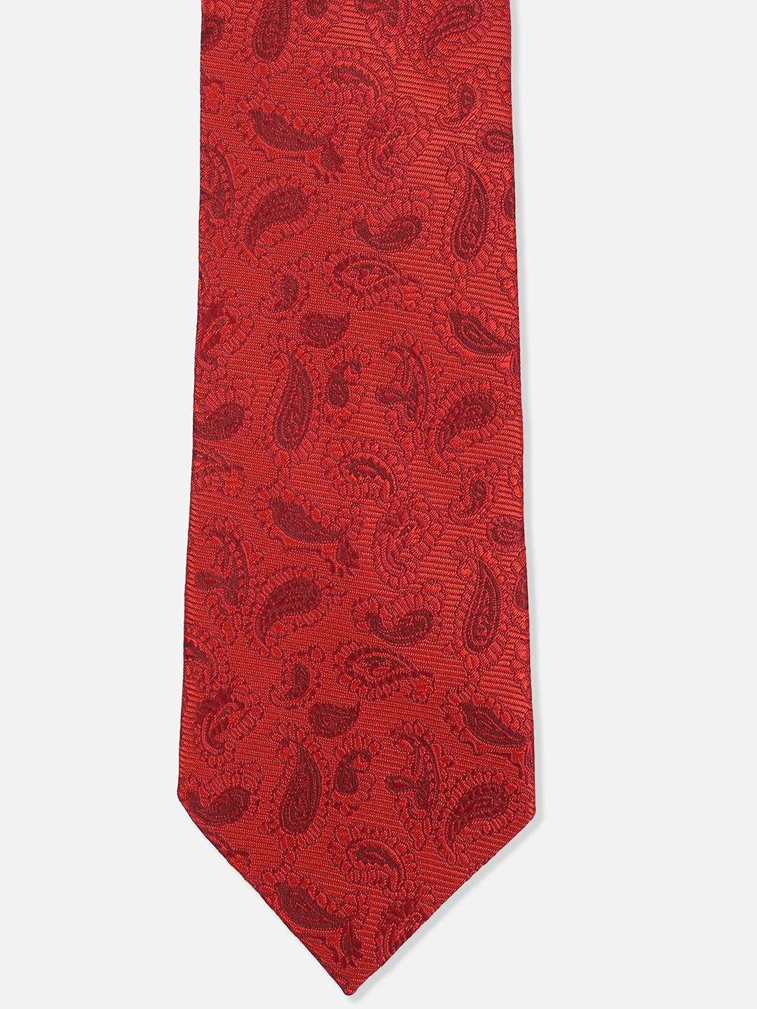 

Van Heusen Men Woven Design Broad Tie, Red