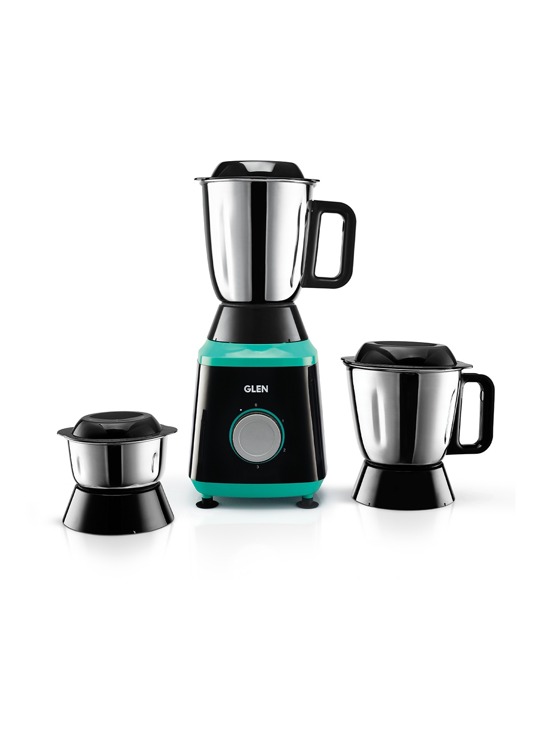 

GLEN SA 4030 Black & Green 3 Pieces 750W Motor Juicer Mixer Grinder