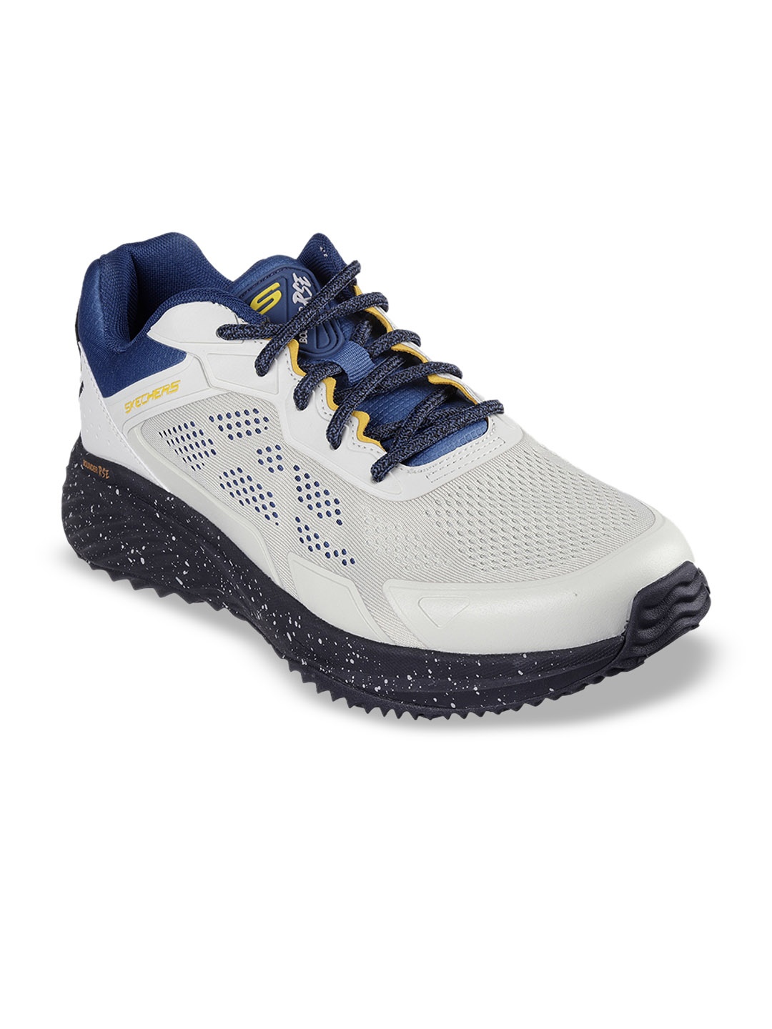 

Skechers Men BOUNDER RSE Natural Synthetic Sneakers, Beige