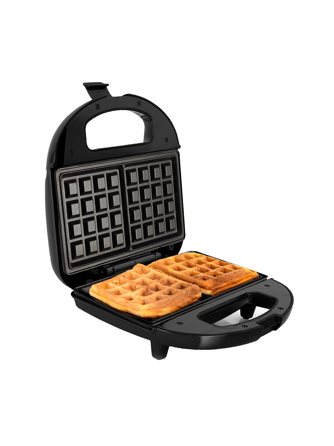 

GLEN Black Aluminium Non Stick Waffle Maker