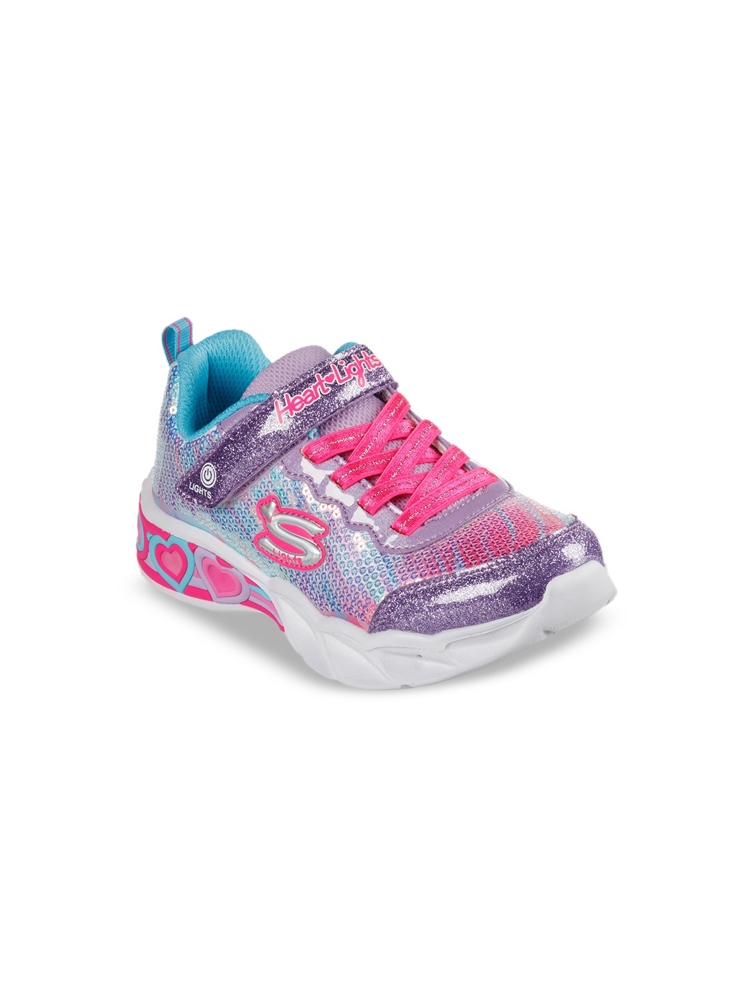 

Skechers SWEETHEART LIGHTS -LETS SHINE Girls Casual Sneakers, Pink