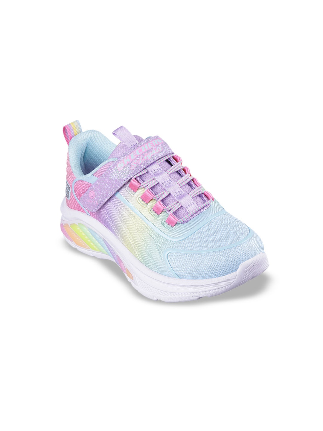 

Skechers RAINBOW CRUISERS Girls Casual Sneakers, Lavender