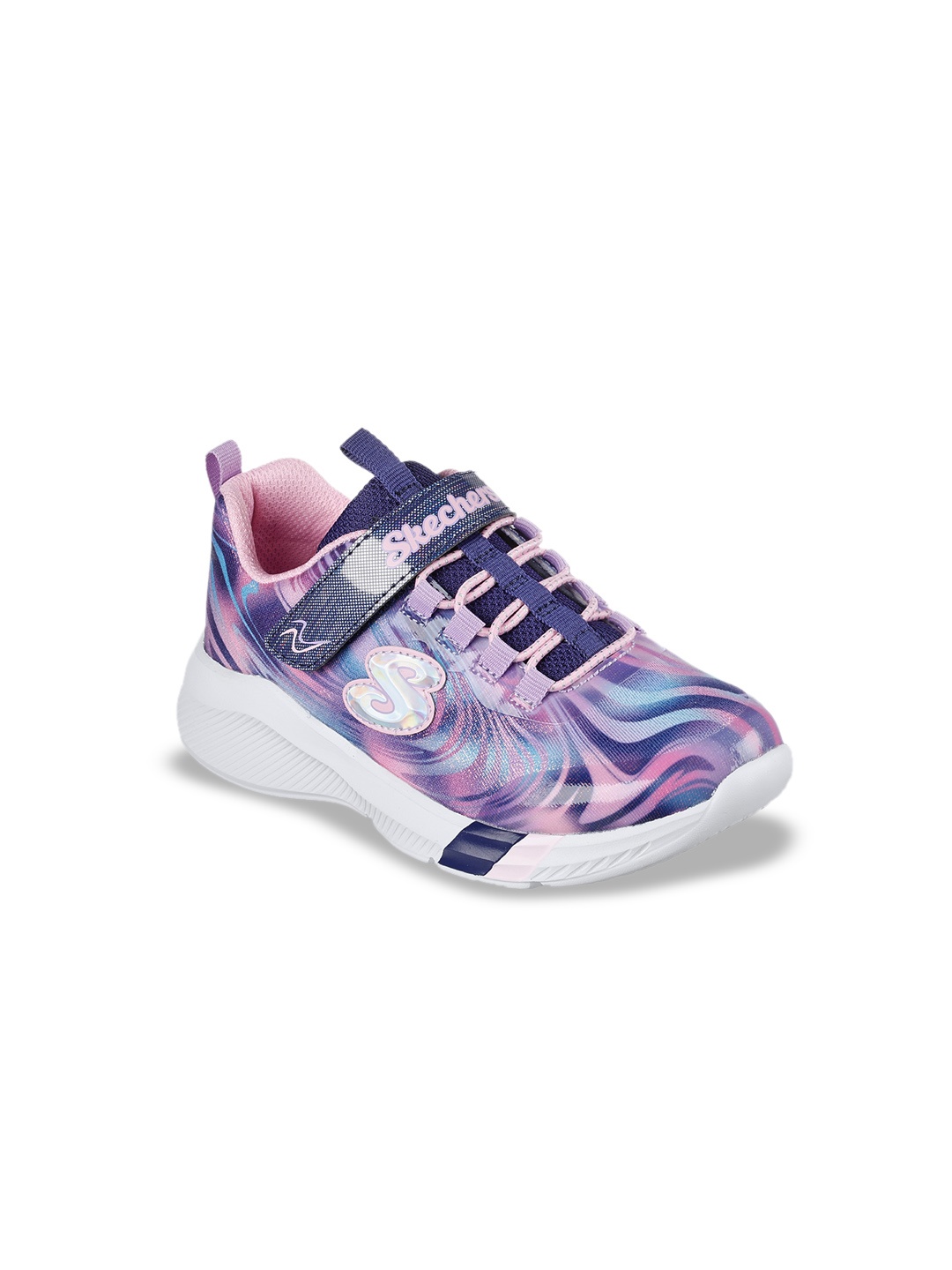 

Skechers Girls DREAMY LITES - SWIRLY SWEETS Casual Sneakers, Navy blue