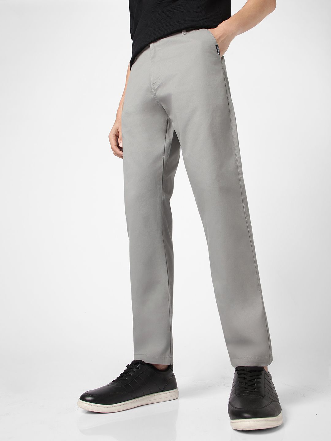 

Urbano Fashion Men Stretch Cotton Regular Fit Casual Chinos Trousers, Blue