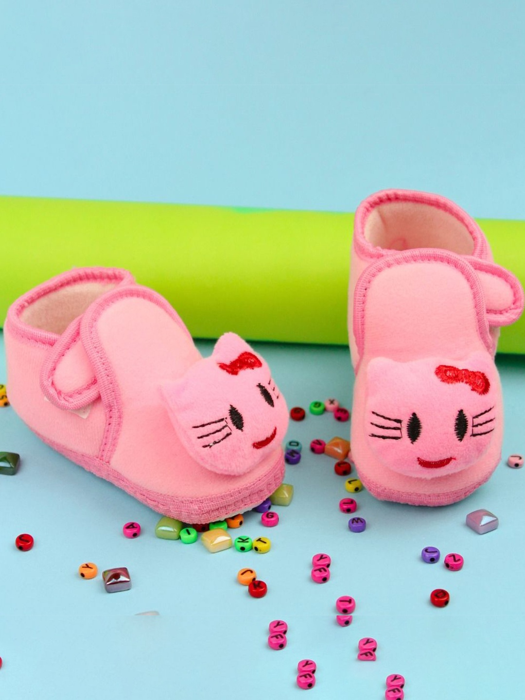 

BAESD Unisex Kids Cotton Booties, Pink