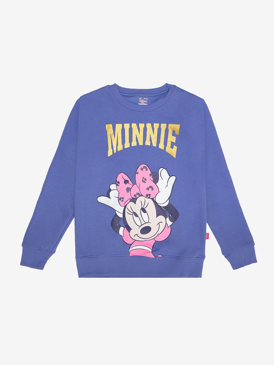 

Bodycare Kids Girls Minnie Printed Sweatshirt, Lavender