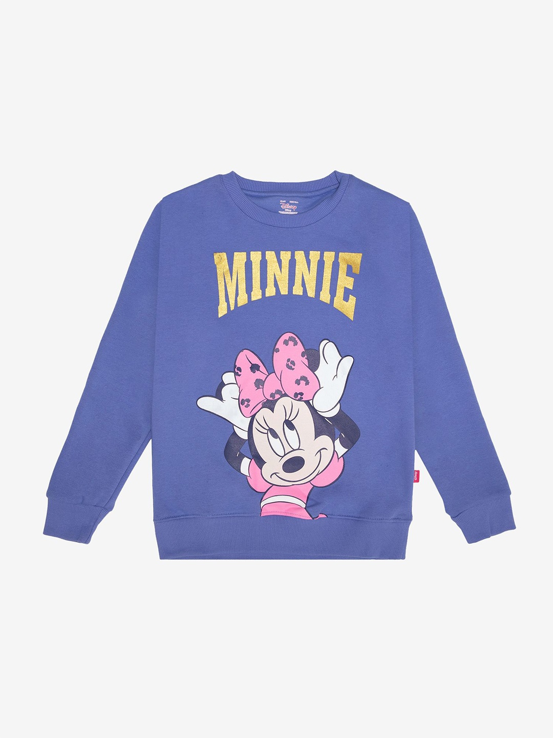 

Bodycare Kids Girls Minnie Printed Sweatshirt, Lavender