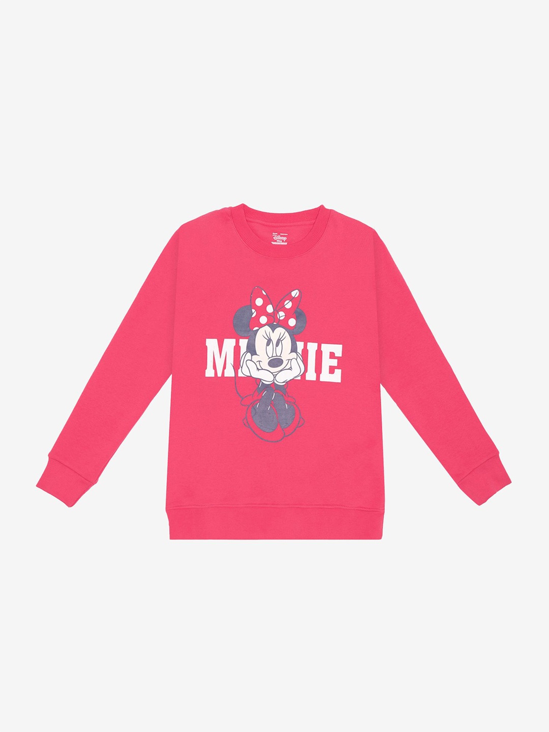 

Bodycare Kids Girls Printed Sweatshirt, Fuchsia