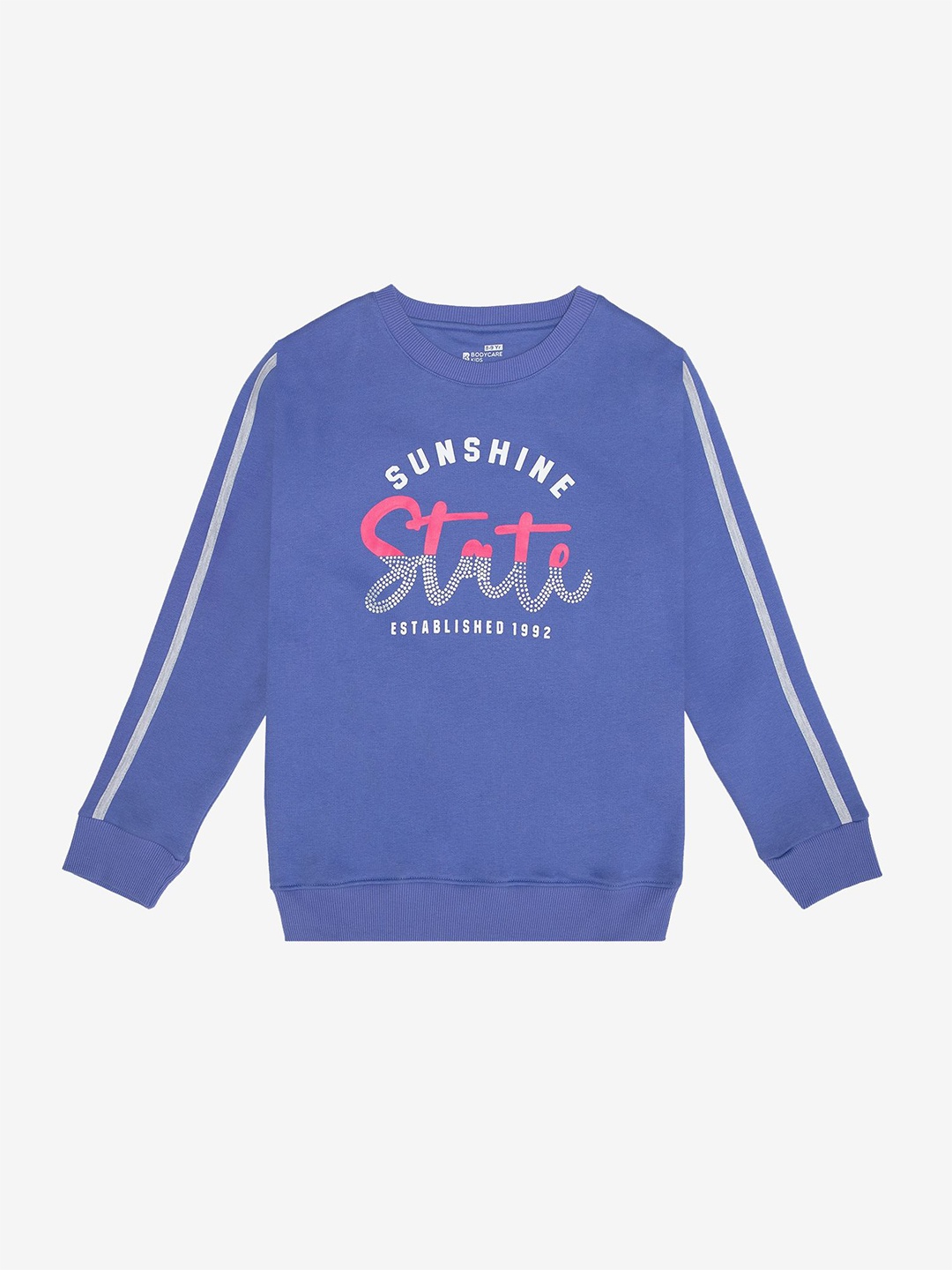 

Bodycare Kids Girls Printed Sweatshirt, Lavender