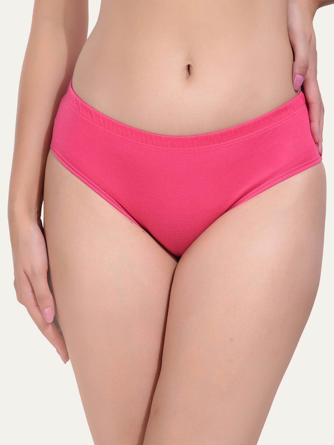 

Bruchi CLUB Pure Cotton Hipster Briefs, Pink