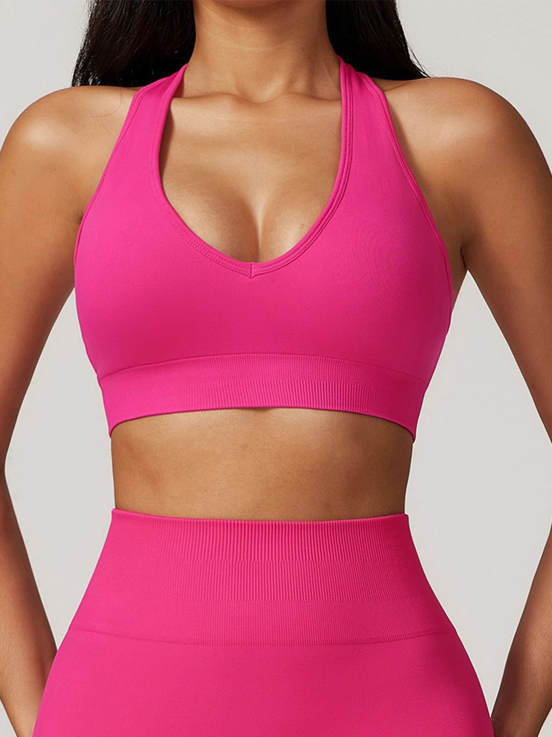 

LULU & SKY Bralette Crop Top, Rose