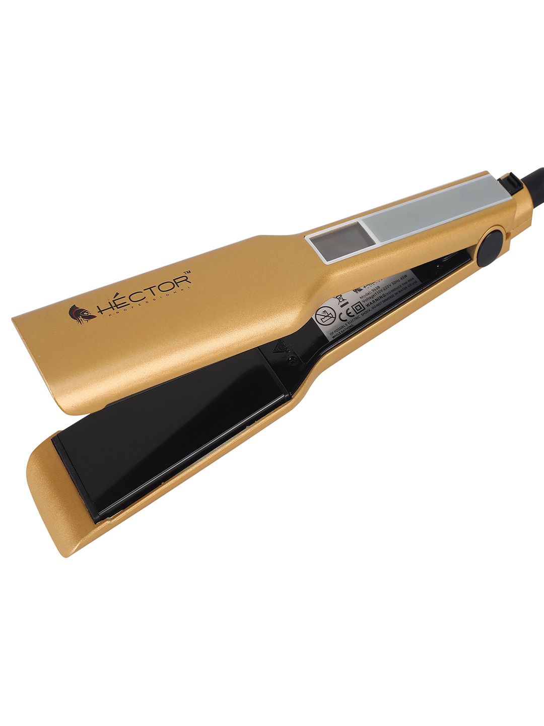 

Hector Professional iTouch Hair Straightener - Broad, Gold