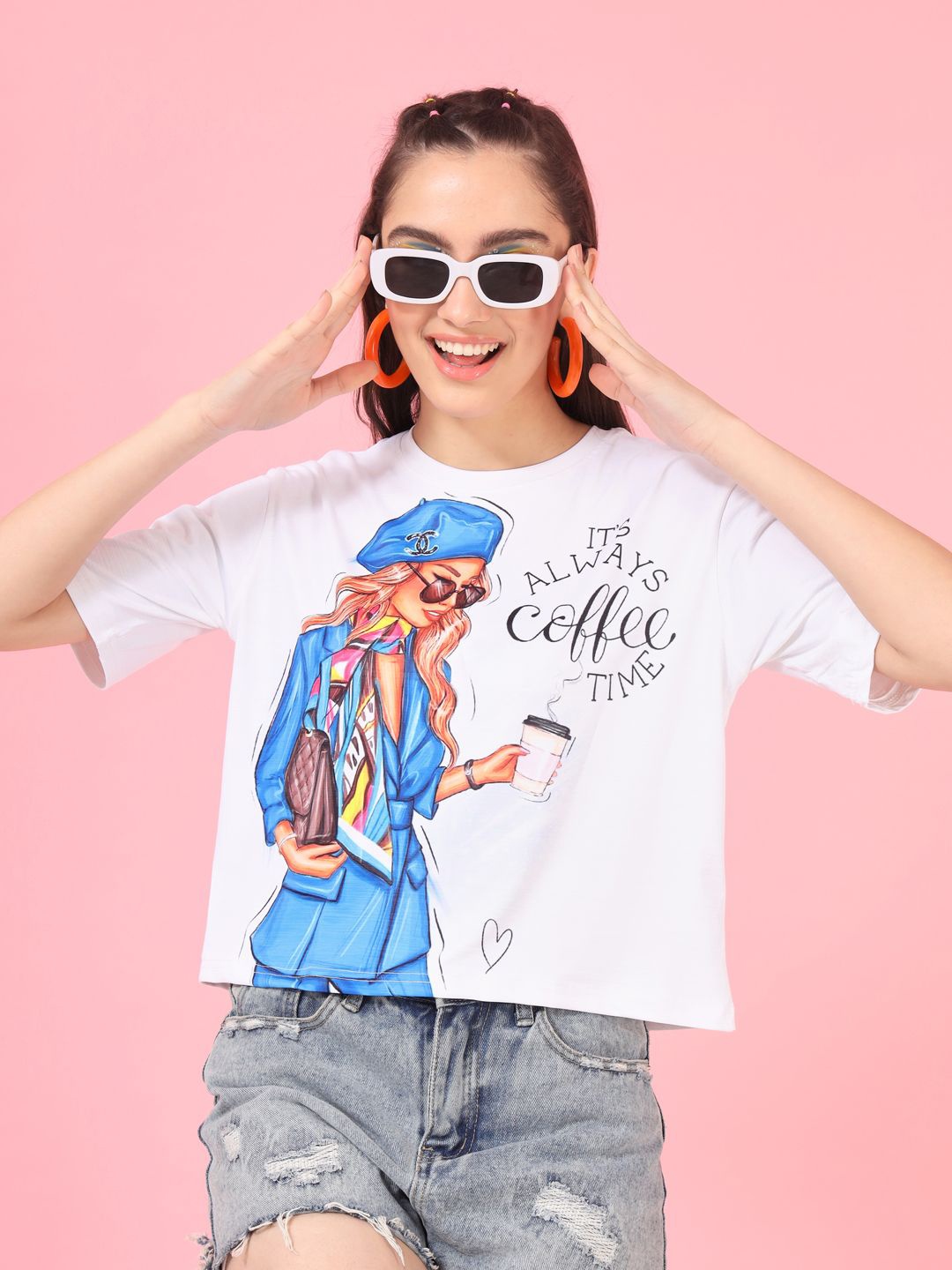 

TANDUL Print Top, Multi
